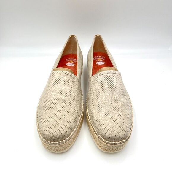 Dr Scholls Womens Sunray Greige Oatmeal Platforms Espadrilles Loafers Shoes - Picture 2 of 14